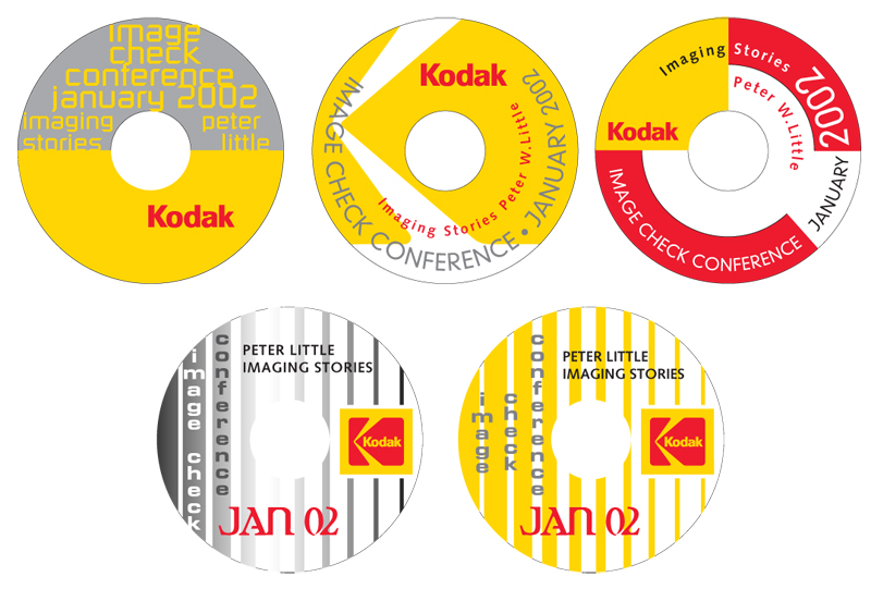 Kodak image check CD labels
