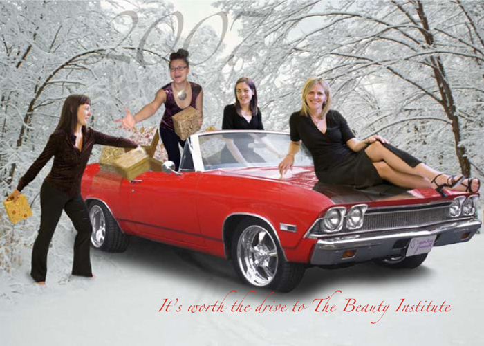 Beauty Institute Christmas card 2007