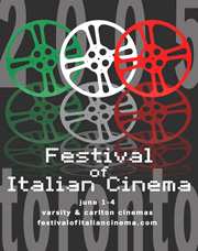 Italian film festival poster